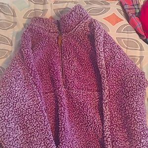 Purple pullover sweater size L